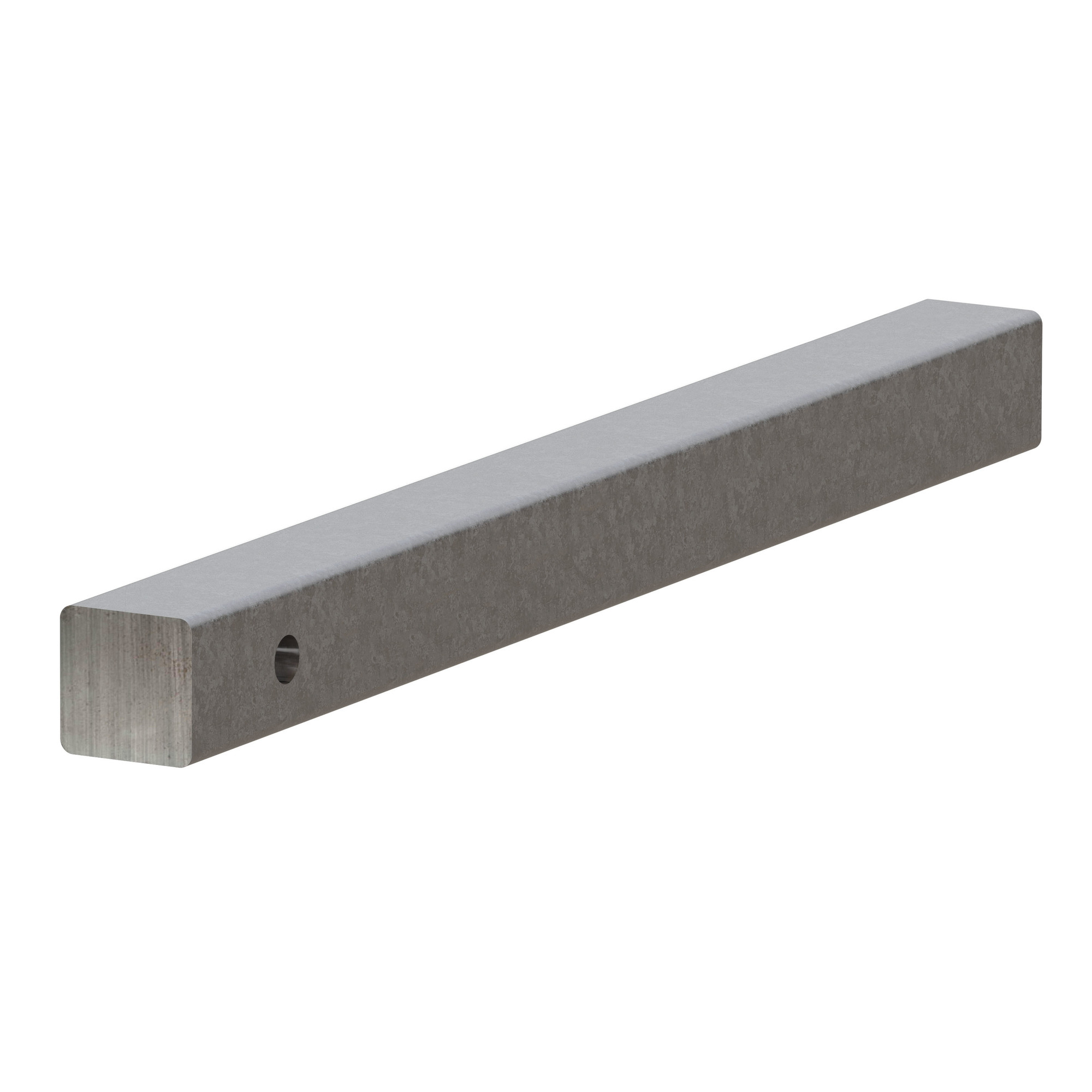 Curt Manufacturing, 2in. x 24in. Raw Steel Hitch Bar, Fits Receiver Size 2 in, Model# 49536